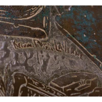 Philip and Kelvin LaVerne Philip and Kelvin LaVerne Rare Odyssey Coffee Table 1960s Signed 