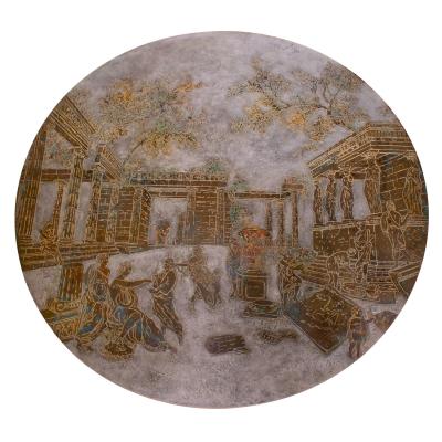 Philip and Kelvin LaVerne Philip and Kelvin LaVerne Rare Odyssey Coffee Table 1960s Signed 