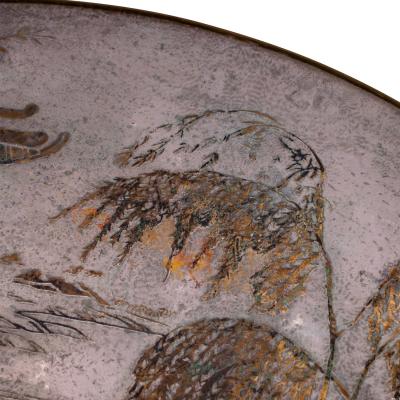 Philip and Kelvin LaVerne Philip and Kelvin LaVerne Stunning Chan Coffee Table 1960s Signed 