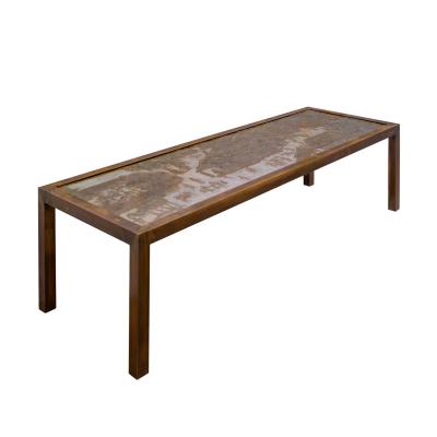 Philip and Kelvin LaVerne Philip and Kelvin LaVerne Stunning Spring Festival Coffee Table 1960s Signed 