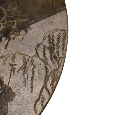 Philip and Kelvin LaVerne Philip and Kelvin LaVerne Superb Chan Coffee Table 1960s Signed 