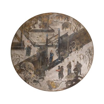 Philip and Kelvin LaVerne Philip and Kelvin LaVerne Superb Chan Coffee Table 1960s Signed 