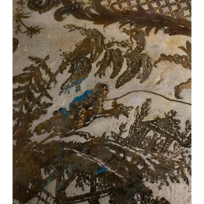 Philip and Kelvin LaVerne Philip and Kelvin Laverne Unique Chinois Table 1960s Signed