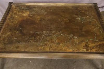Philip and Kelvin LaVerne Phillip and Kelvin LaVerne Bronze Coffee Table