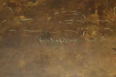 Philip and Kelvin LaVerne Phillip and Kelvin LaVerne Bronze Coffee Table