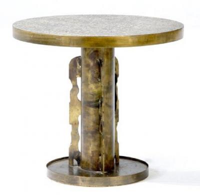 Philip and Kelvin LaVerne Phillip and Kelvin Laverne Bronze Table