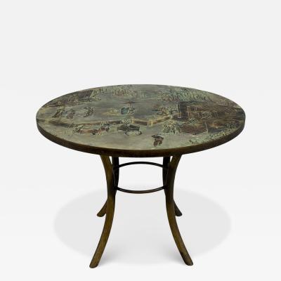 Philip and Kelvin LaVerne Rare Center Table Bronze USA 1960s