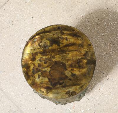 Philip and Kelvin LaVerne Rare Side Table by Philip Kelvin LaVerne