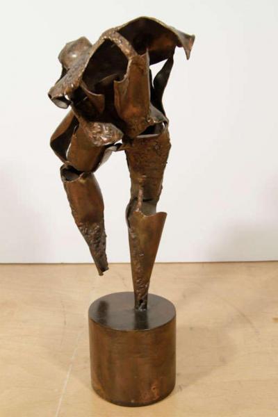 Philip and Kelvin LaVerne Walking Woman Unique Sculpture by Philip Kelvin LaVerne