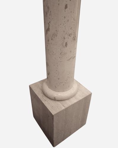 Philippe Barbier Large column lamp by Philippe Barbier Maison Barbier France circa 1960 1970