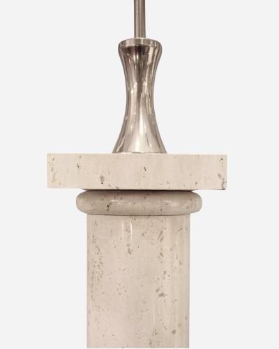 Philippe Barbier Large column lamp by Philippe Barbier Maison Barbier France circa 1960 1970