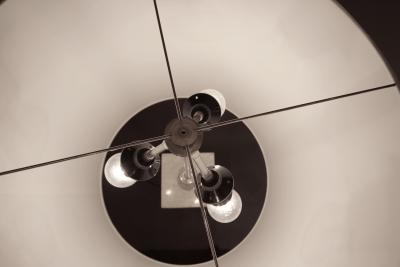 Philippe Barbier Large column lamp by Philippe Barbier Maison Barbier France circa 1960 1970