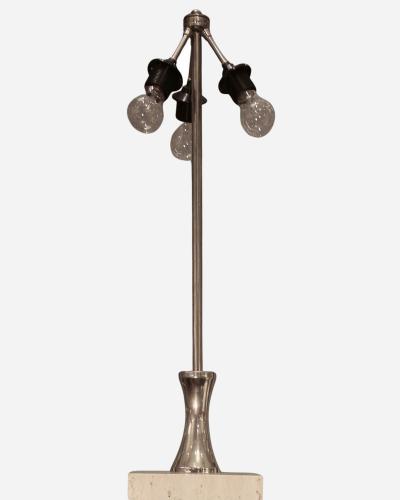 Philippe Barbier Large column lamp by Philippe Barbier Maison Barbier France circa 1960 1970