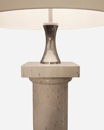 Philippe Barbier Large column lamp by Philippe Barbier Maison Barbier France circa 1960 1970