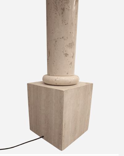 Philippe Barbier Large column lamp by Philippe Barbier Maison Barbier France circa 1960 1970