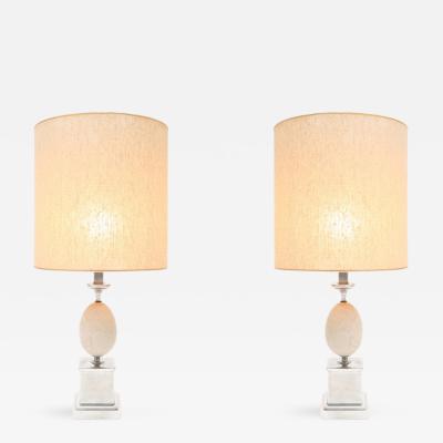 Philippe Barbier Pair of Table Lamp Maison Barbier