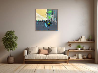 Philippe Halaburda Asheen Kumarii Abstract painting 2024