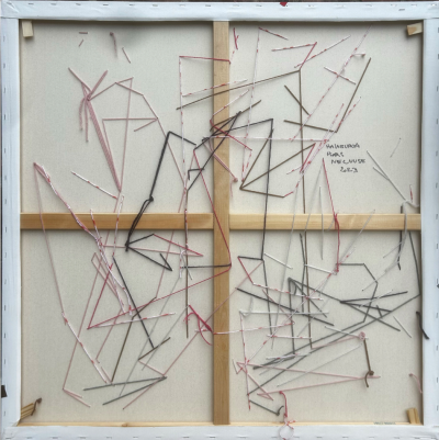 Philippe Halaburda Hors Necuuse Abstract painting 2023