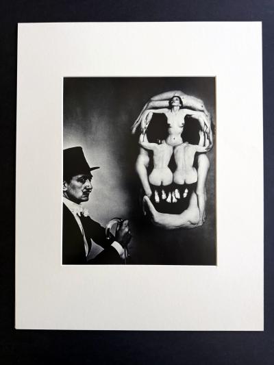 Philippe Halsman Editioned Dali Photograph In Voluptas Mors by Philippe Halsman