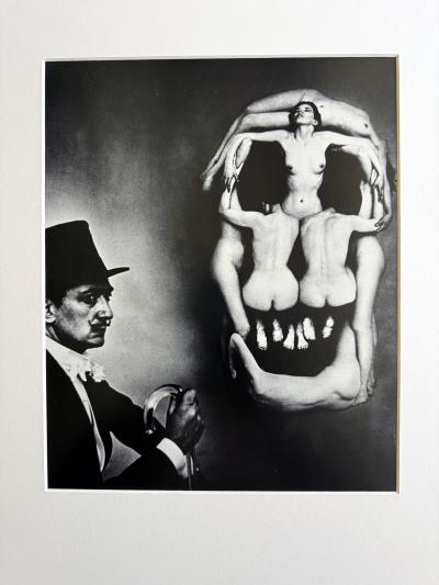 Philippe Halsman Editioned Dali Photograph In Voluptas Mors by Philippe Halsman