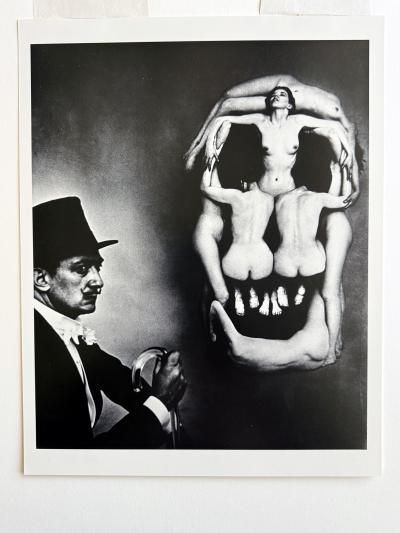 Philippe Halsman Editioned Dali Photograph In Voluptas Mors by Philippe Halsman