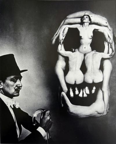 Philippe Halsman Editioned Dali Photograph In Voluptas Mors by Philippe Halsman