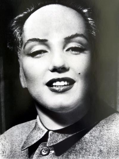 Philippe Halsman Framed Editioned Marilyn Monroe Photograph by Philippe Halsman