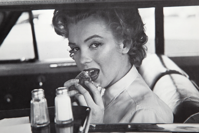 Philippe Halsman Marilyn Monroe at the Drive In