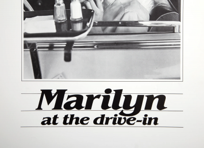 Philippe Halsman Marilyn Monroe at the Drive In