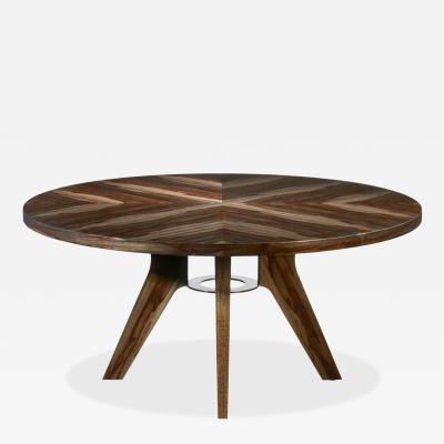 Philippe Hurel Alambria Round Dining Center Table by Philippe Hurel