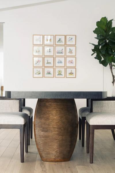 Philippe Hurel Anaita Dining Table by Philippe Hurel