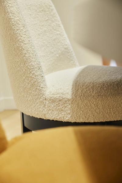 Philippe Hurel Cardinal Swiveling Dining Chair by Philippe Hurel