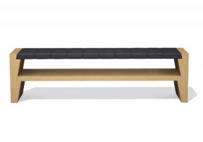 Philippe Hurel Gilda Bench by Philippe Hurel