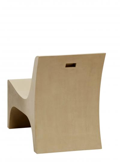 Philippe Hurel Gus Chair and Ottoman by Philippe Hurel