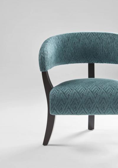 Philippe Hurel Kamila Club Chair by Philippe Hurel