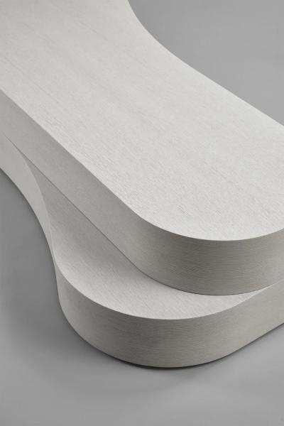 Philippe Hurel Onde Cocktail Table by Philippe Hurel