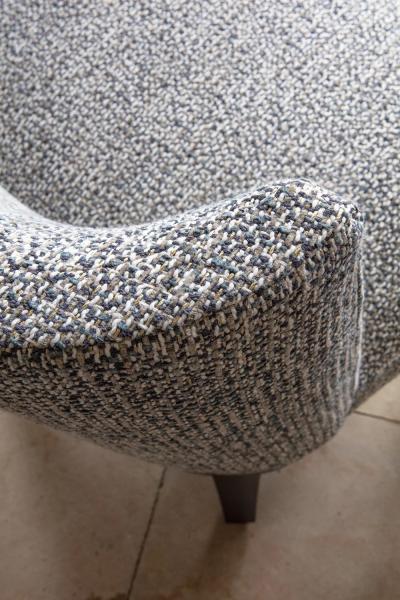 Philippe Hurel Seigfried Slipper Chair by Philippe Hurel