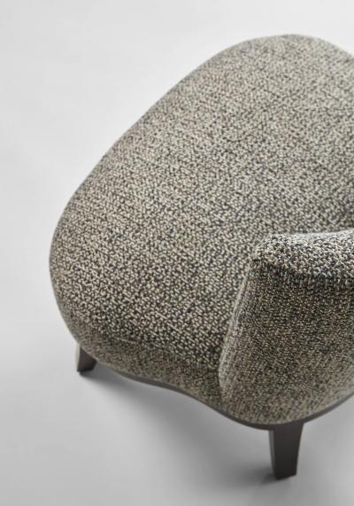 Philippe Hurel Seigfried Slipper Chair by Philippe Hurel