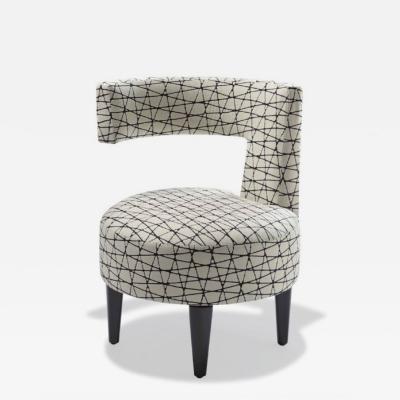 Philippe Hurel Shara Swivel Slipper Chair by Philippe Hurel