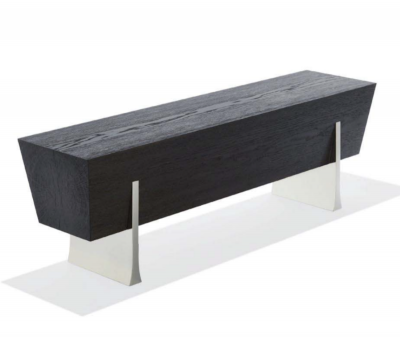 Philippe Hurel Tadao Bench by Philippe Hurel