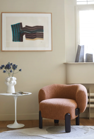 Philippe Hurel The Moon Club Chair by Philippe Hurel