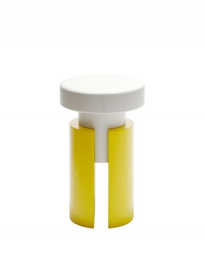 Philippe Hurel Tobias Occasional Table Stool by Philippe Hurel