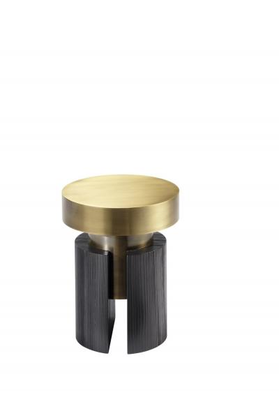 Philippe Hurel Tobias Occasional Table Stool by Philippe Hurel