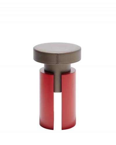 Philippe Hurel Tobias Occasional Table Stool by Philippe Hurel