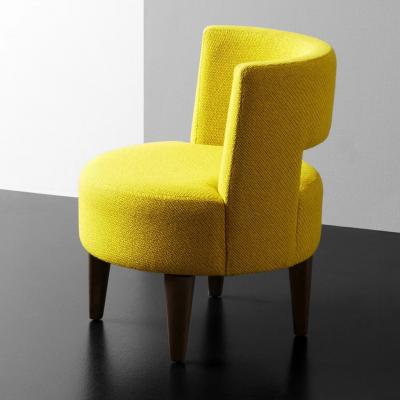 Philippe Hurel Tomo Swiveling Slipper Chair by Philippe Hurel