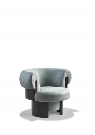 Philippe Hurel Volta Swivel Club Chair by Philippe Hurel