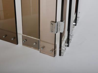 Philippe Jean Acrylic Glass screen by Philippe Jean France c1970