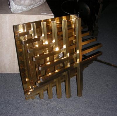 Philippe Jean Two large 1970s sconces by Philippe Jean