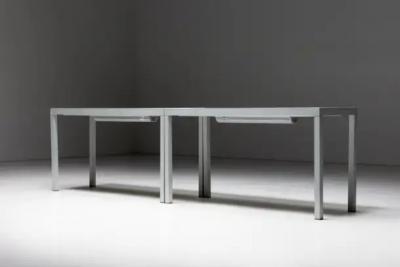 Philippe Starck Carrara Marble Console Table by Philippe Starck France 1990s