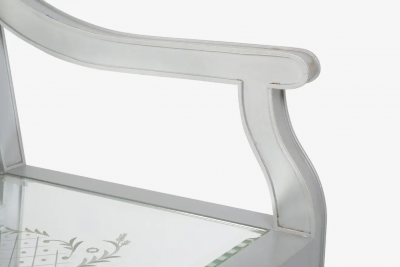 Philippe Starck Custom Phillip Starck Mirrored Louis XVI Style Chairs Cliff Hotel San Francisco
